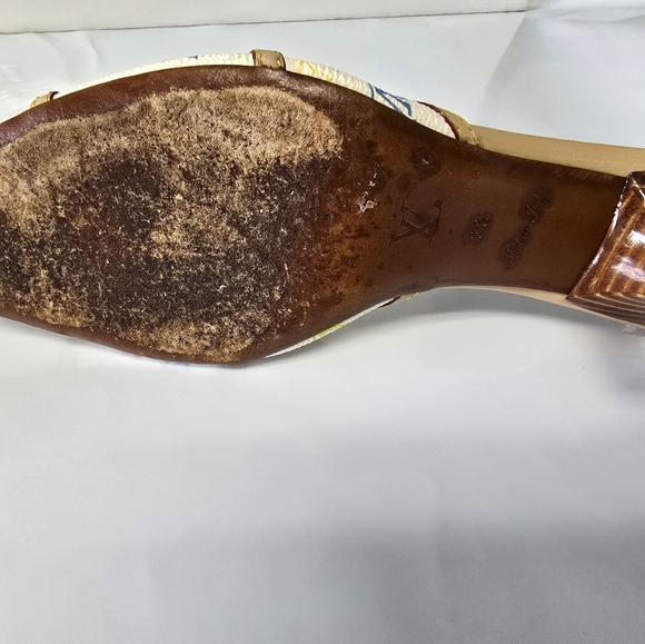 Louis Vuiitton Takashi X Murakami Multicolor mules 38 - Picture 11 of 12